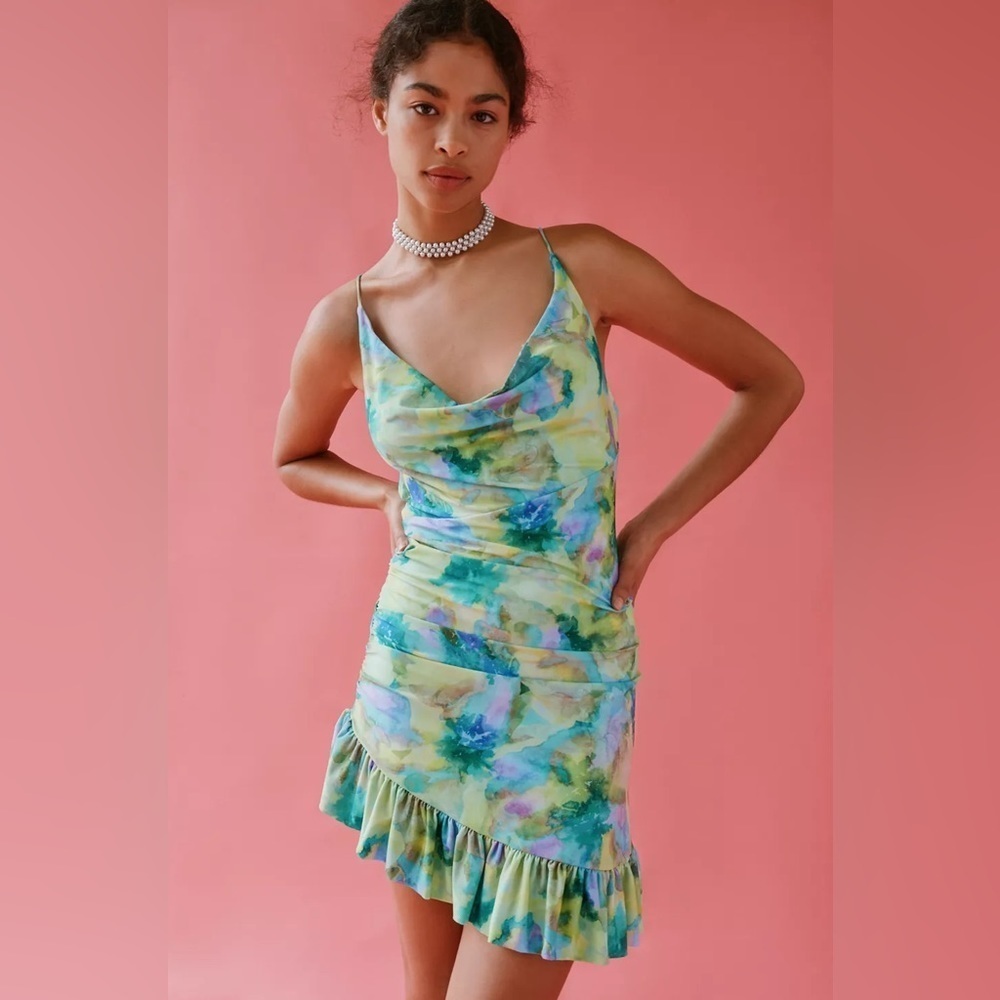 NWT For Love & Lemons Aster Mini Dress